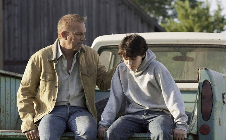 Jonathan Kent (right) and Clark Kent (right)